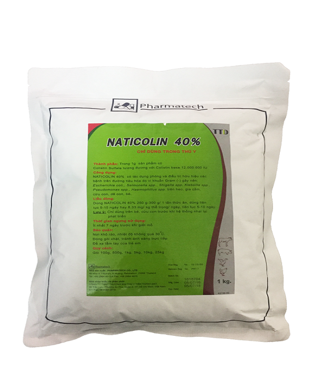 Naticolin 40 - Thuốc kháng sinh Colistin